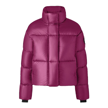 CANADA GOOSE Canada Goose Cypress Womens Short Black Label Down Jacket Big Goose Jacket 2256WB