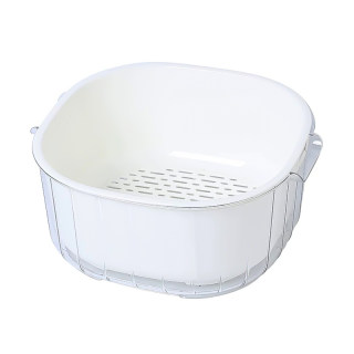 High-value double-layer washing basin drain basket multi-function