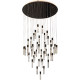 Villa spacious living room large chandelier duplex floor light luxury crystal lamp high-end modern art hollow staircase lamps