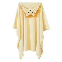 Baby blanket toddler shawl blanket childrens shawl cloak winter thickened lunch break blanket cloak wool blanket bath towel