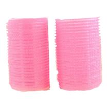 Double-layer self-adhesive hair curlers inner-buckle pear blossom curls bangs curling iron set of 2 curls