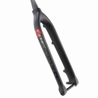 Mountain bike full carbon fiber thru-axle front fork 27.5-29 hard fork disc brake cone tube 15*100 thru-axle front fork