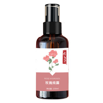 150ML Damascus Rose Water Spray Hydrosol Moisturizing Replenishing Gentle Repair Natural Flower Water Toner