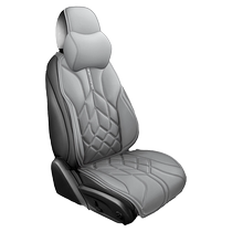New Nappa leather car seat cushion for all seasons saddle cushion half-pack seat cover cushion summer small waist seat cushion