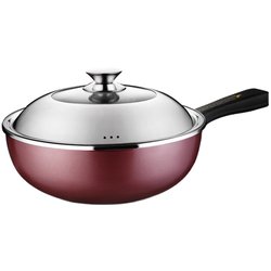 Hongdi electric wok multifunctional electric cooking wok all-in-one electric cooking pot household medical stone plug-in electric frying pan