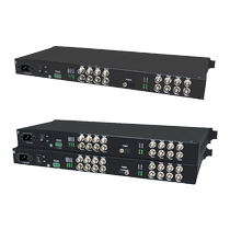 Pure video optical transceiver 4 channels 8 channels 16 channels 24 channels 32 channels single mode single fiber FC port 20KM video converter 1 pair