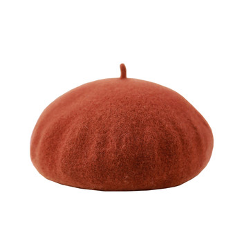 Cute japanese versatile retro sweet octagonal beret