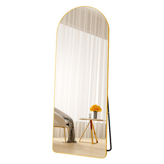 Light luxury style household floor-standing full-length mirror