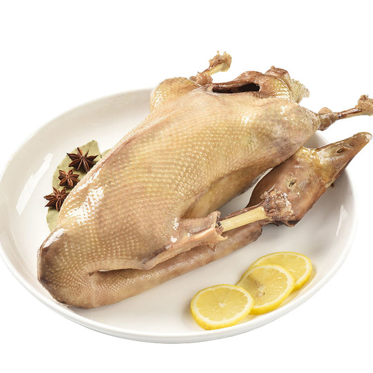 扬州特产南京盐水鹅1kg风鹅咸香即食熟食卤味整只老鹅肉真空包装