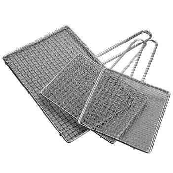Grilled fish clips commercial barbecue net barbecue grate barbecue