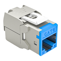 Liange Weilang Super Category 6 color network information module RJ45 module without 10G shielding module Gigabit Category 6 module
