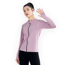 Yuebu sweat suit for women in spring and summer running fitness aerobics weight loss clothing sweat sweat suit sports cardigan jacket