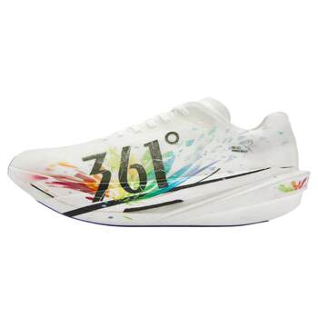 361 Li Feng 2 Running Shoes New Model Professional Marathon Carbon Plate Running Shoes Lightweight Racing Pb Competition Sports Shoes for Men and Women