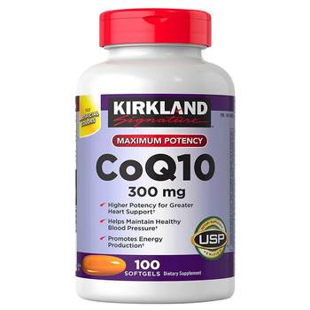 American kirkland coenzyme q10 orange soft capsule