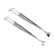 Corgi stainless steel tick clip dog flea removal fork cat tick catcher hard tick extractor pet tweezers