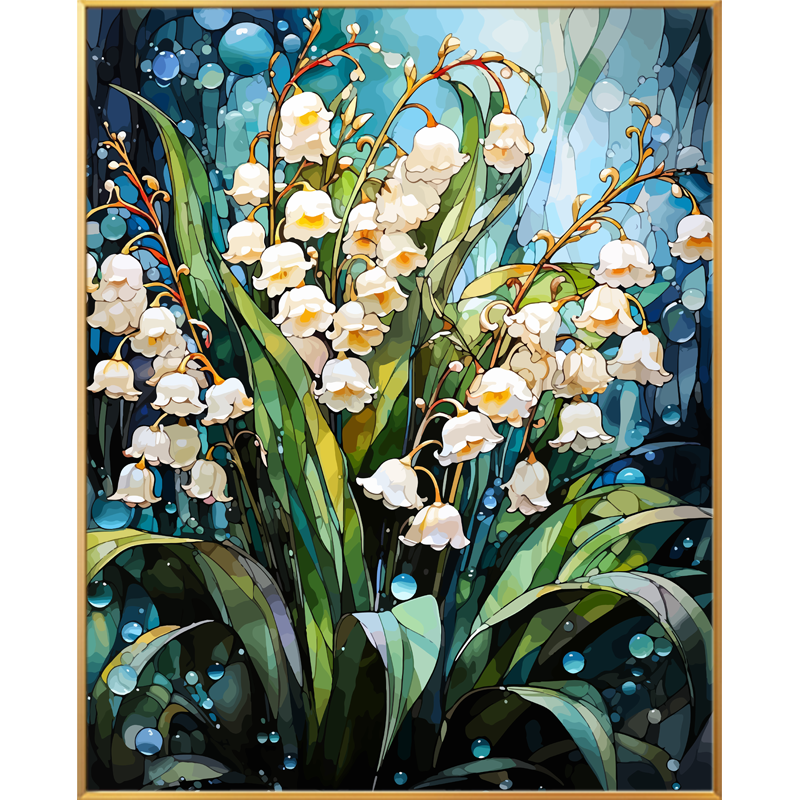 『花』油彩画 iop62192-2.jpg