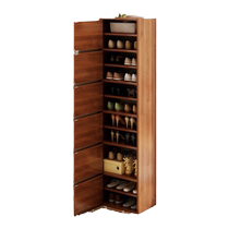 Signmaker shoe cabinet home door vertical large-capacity shoe rack against the wall small apartment dust-proof locker simple storage