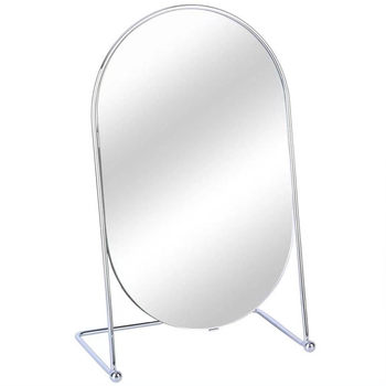 Hd large mirror rotatable folding wall-mounted stainless steel