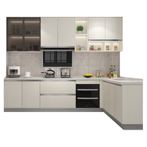 Gold Medal Kitchen Cabinet Overall Cabinet Type Open Cabinet Door Customized Quartz Stone Countertop Kitchen Cabinet Home