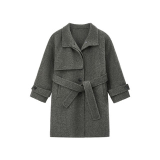 Children's double-sided cashmere coat new autumn and winter style