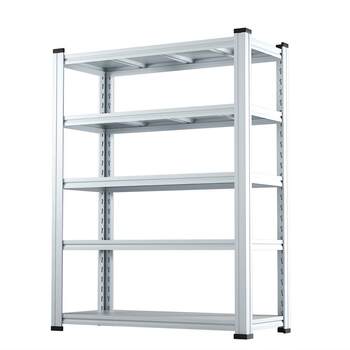 Hole plate shelf multi-layer floor-standing