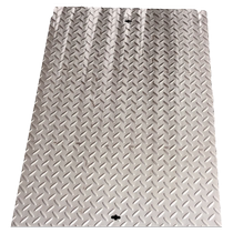 304 stainless steel pattern plate anti-slip manhole cover grate sedimentation tank cover step plate laser cutting and bending processing