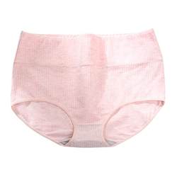 Fenton Ke'an high-waist underwear women's pure cotton antibacterial tummy control pants for women's mother's postpartum cotton briefs shorts