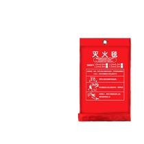 High-quality silicone fire blanket commercial fire certification special home kitchen fire blanket emergency fire escape welding