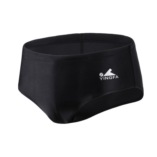 英发男士三角泳裤加宽防尴尬专业训练泳裤男性感舒适休闲游泳裤头