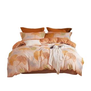 Mercury home textile cotton antibacterial four-piece set thickened and grinding