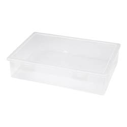 Household certificate storage box bag A4 transparent file box puts important document account registration box data test paper sorting bags