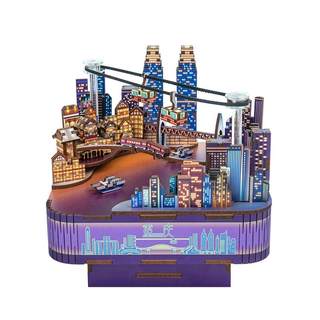 Tongqu chongqing era music box diy hand-assembled
