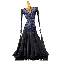 Modern dance dress new ballroom dance competition dress high-end dress ballroom dance swing performance ballroom dance waltz