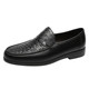Goldlion loafers for men, genuine kangaroo leather, genuine ostrich leather