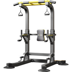 Pull-Up Bar Indoor Home Fitness Equipment Lumbar Traction Bar Stretching Lumbar Vertebrae Floor Traction Frame