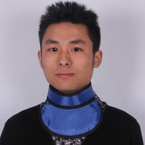 High-end X-ray thyroid protection lead neck scarf nuclear radiation lead glue neck collar anti-X large collar neck scarf lead collar neck protector