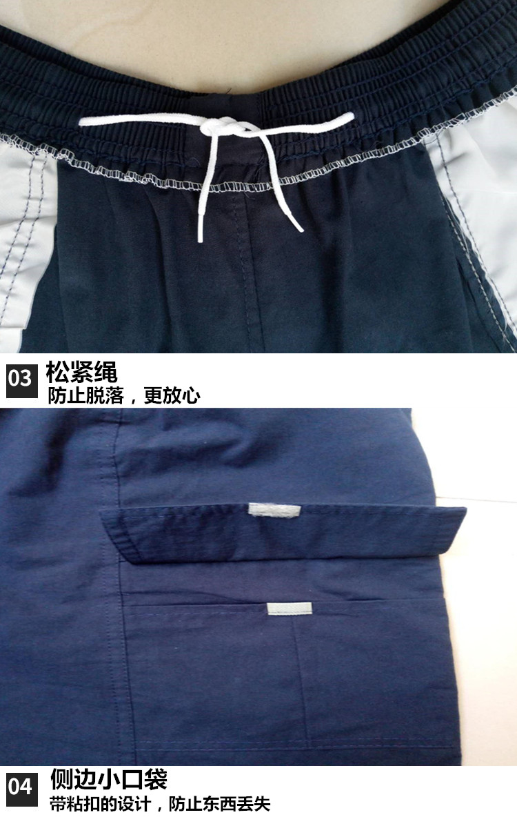 XL mùa hè của nam giới ống túm cotton ông già quần short eo cao, lỏng lẻo chỉ là 5 năm quần quần lớn thời trang nam cao cấp