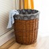 hộp nhựa đựng mỹ phẩm Thùng rác giấy mây có thể lưu trữ giỏ văn phòng wicker lưu trữ bin phòng tắm hộ gia đình hoàn thiện dụng cụ sơn thùng hộp trang điểm mini Trang chủ