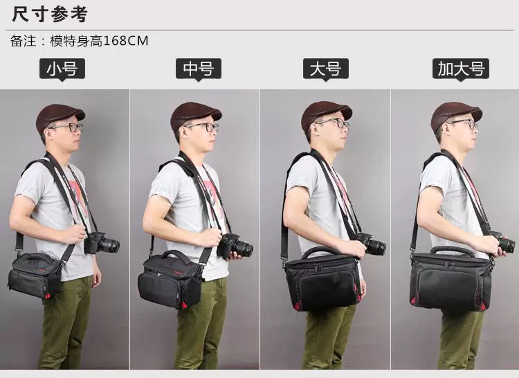 Túi máy ảnh SLR cho Canon túi lưu trữ túi bảo vệ phụ kiện kỹ thuật số ống kính máy ảnh túi máy ảnh canon