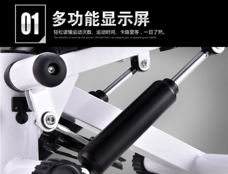 Thiết bị thể dục bước chân mini máy bước chân cài đặt miễn phí xoắn cơ thể hộ gia đình câm eo lười biếng - Stepper / thiết bị tập thể dục vừa và nhỏ dây tập thể dục