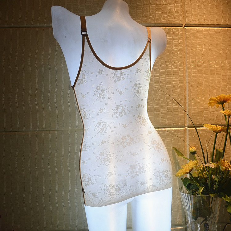 Siêu mỏng và không có dấu vết mùa hè body định hình vest corset giảm béo corset corset đồ lót phụ nữ có 4 cái nhìn áo lót lưới nam