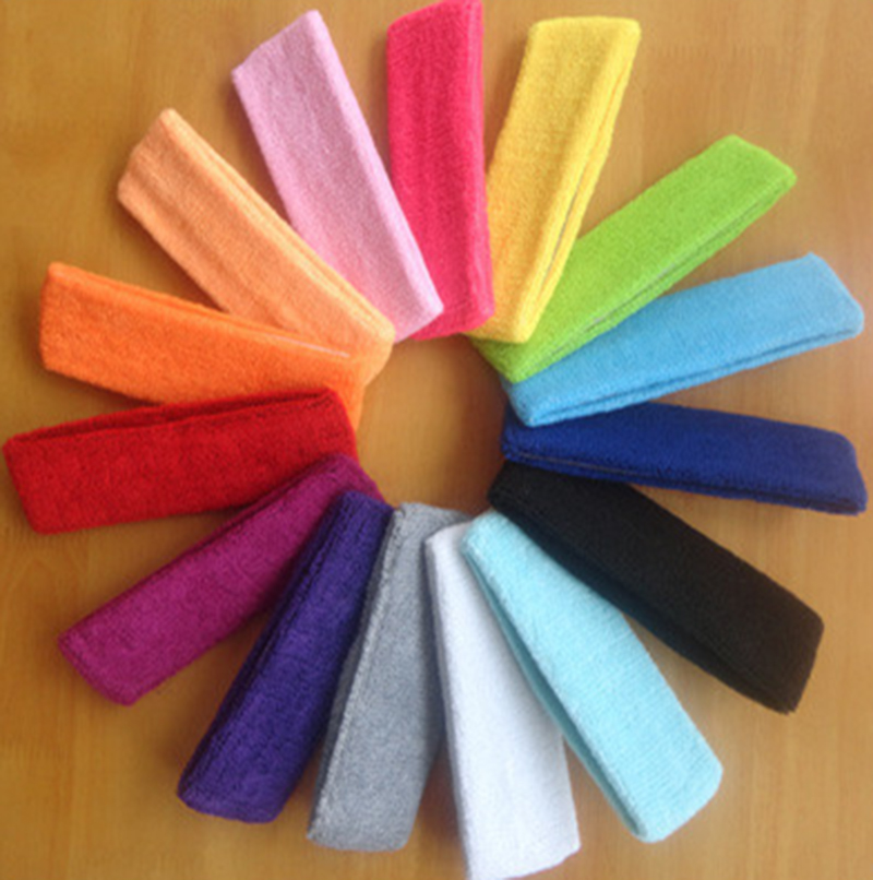 Trẻ em thể thao headband trẻ em Vòng đeo tay của cậu bé đội mũ trùm đầu trùm đầu vớ bóng đá Tóc trẻ em với đồ bảo hộ bóng rổ để thấm mồ hôi bó gối tập gym