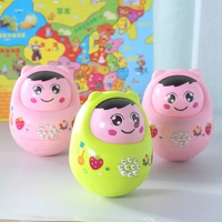 Trẻ em âm nhạc tumbler câu chuyện giáo dục sớm máy điện kể chuyện thông minh đồ chơi chiếu ánh sáng trẻ sơ sinh robot đồ chơi thông minh