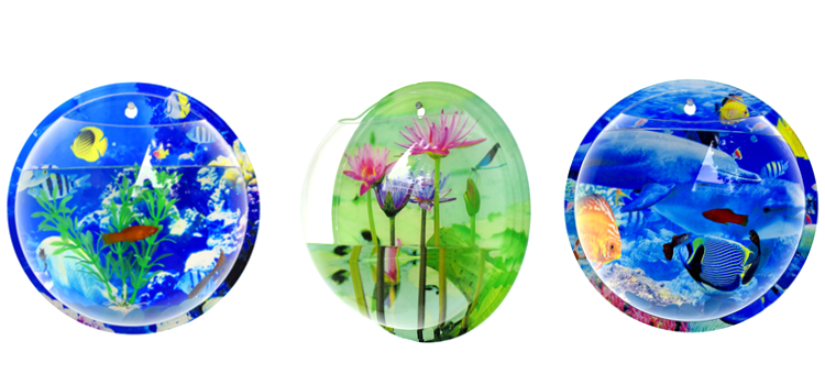 Sáng tạo bình hoa hoa bình hoa đứng acrylic tường sticker cây xanh vườn hoa chậu hoa chuông vàng liễu mô phỏng bình cắm hoa ly