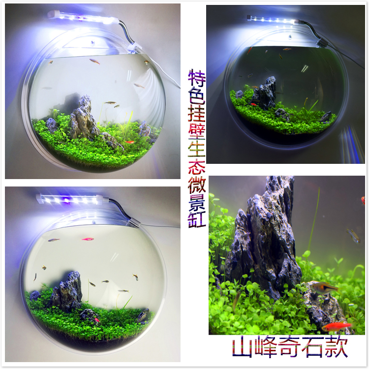 Sáng tạo bình hoa hoa bình hoa đứng acrylic tường sticker cây xanh vườn hoa chậu hoa chuông vàng liễu mô phỏng bình cắm hoa ly