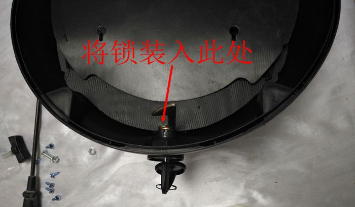 Áp dụng cho thân rùa rùa Vát phía sau thân cây Tái trang bị ba lô cá nhân có thể tháo rời - Xe gắn máy phía sau hộp thùng đựng đồ sau xe máy