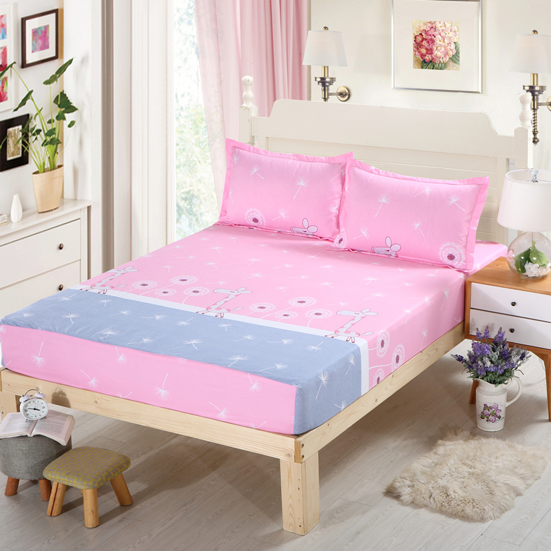 Giường 笠 bụi phủ nệm nệm sofa dễ thương giường ngủ phim hoạt hình trẻ em bao gồm tất cả phiên bản Hàn Quốc cầm tay ga chun trải giường	