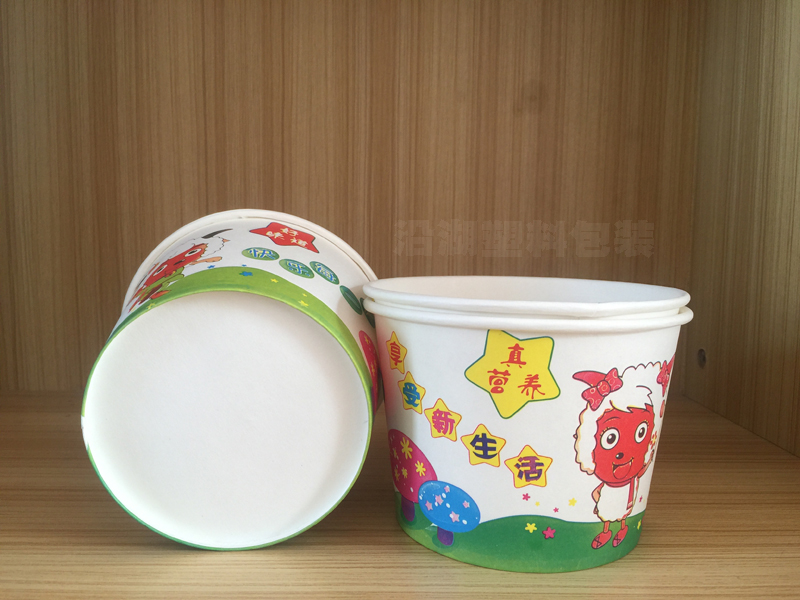 Dùng một lần giấy bát 1000 ML bộ đồ ăn cung cấp 528 giấy bát Một lớn take-out dày gói hộp ăn trưa găng tay dùng 1 lần