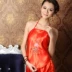 Bộ đồ ngủ bằng lụa màu đơn