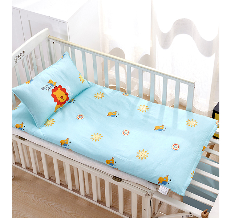 Bông trẻ em chăn mẫu giáo ba mảnh bông bé nap quilt quilt suite giường thiết lập với lõi sáu mảnh